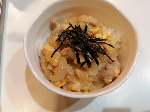 油揚げでかさ増し！簡単親子丼